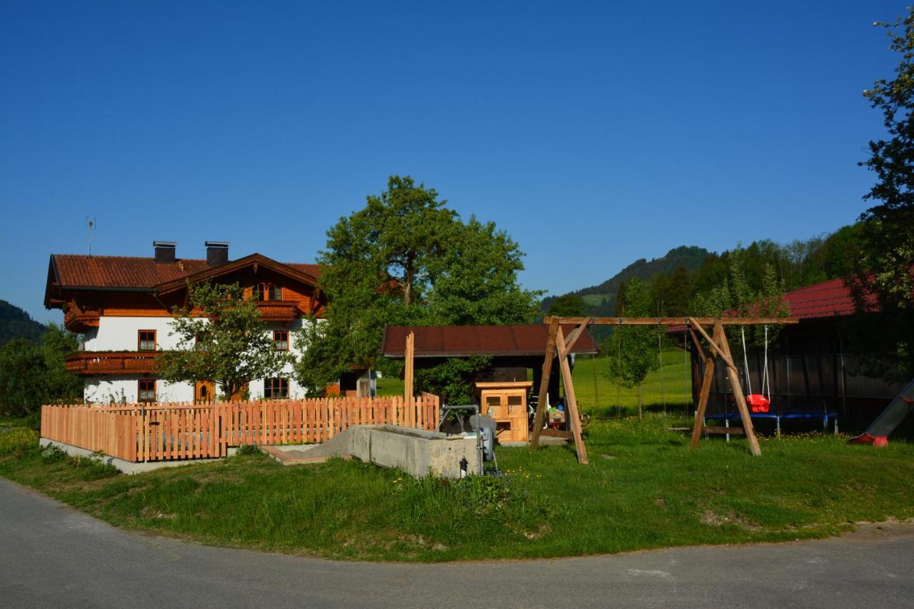 Bio- Bauernhof Obermaurach Lejlighed Walchsee Eksteriør billede