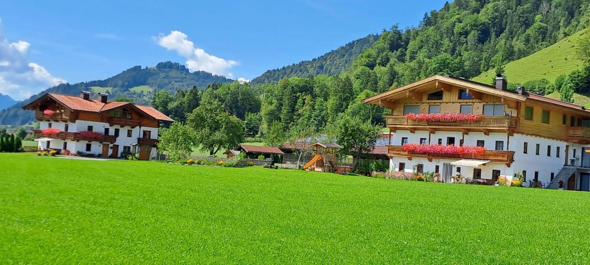 Bio- Bauernhof Obermaurach Lejlighed Walchsee Eksteriør billede